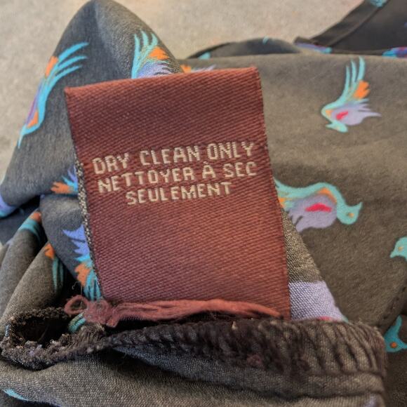 Anthropologie Ranna Gill Top Flutter Sleeve Ruffle Cutwork Short Sleeve Size M - Picture 7 of 8